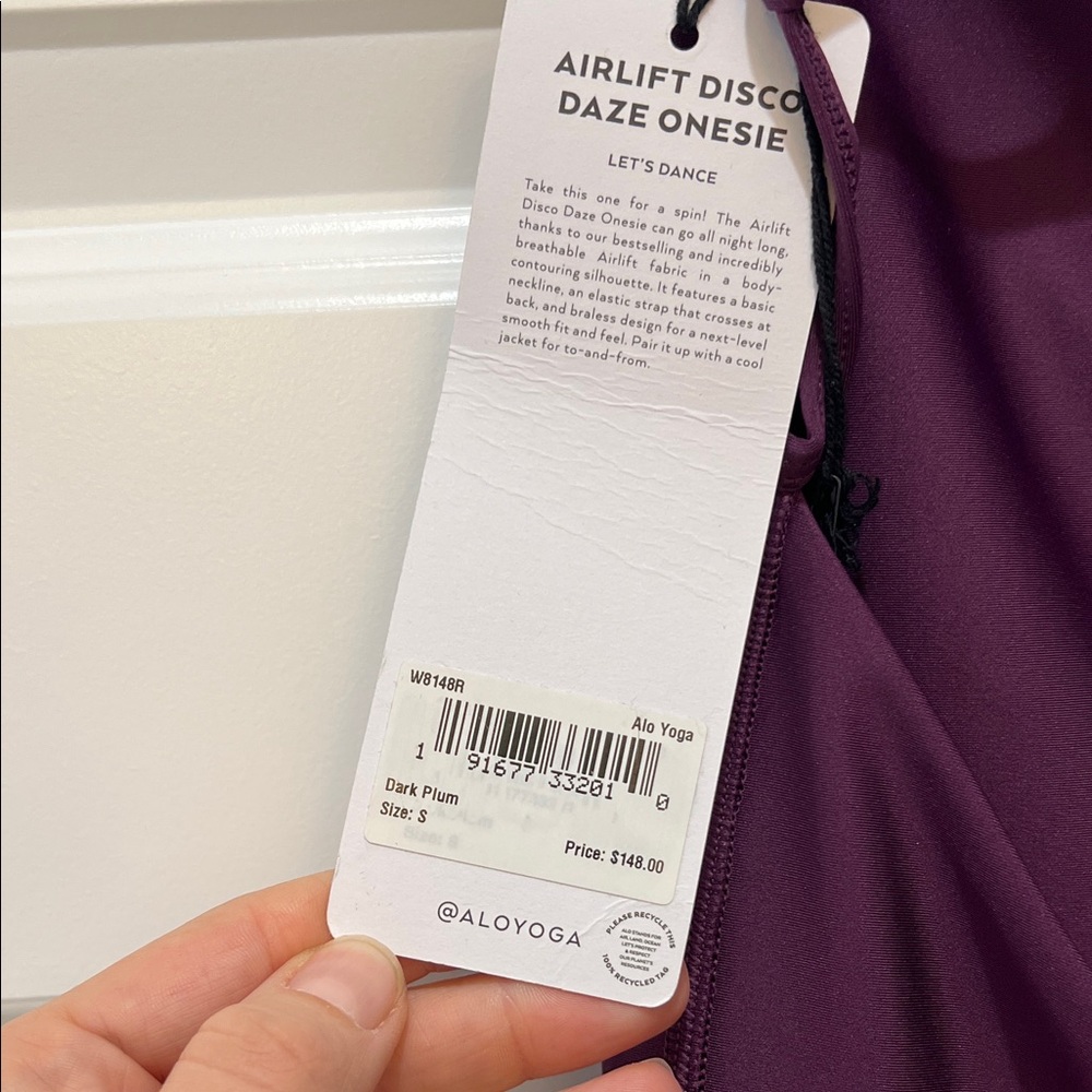 ALO Yoga Dark Purple Jumpsuit - Picture 2 of 6